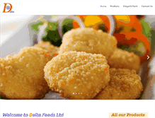 Tablet Screenshot of deltafoods.co.uk