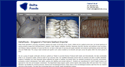 Desktop Screenshot of deltafoods.com.sg